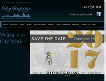 Tablet Screenshot of citybaptist.com